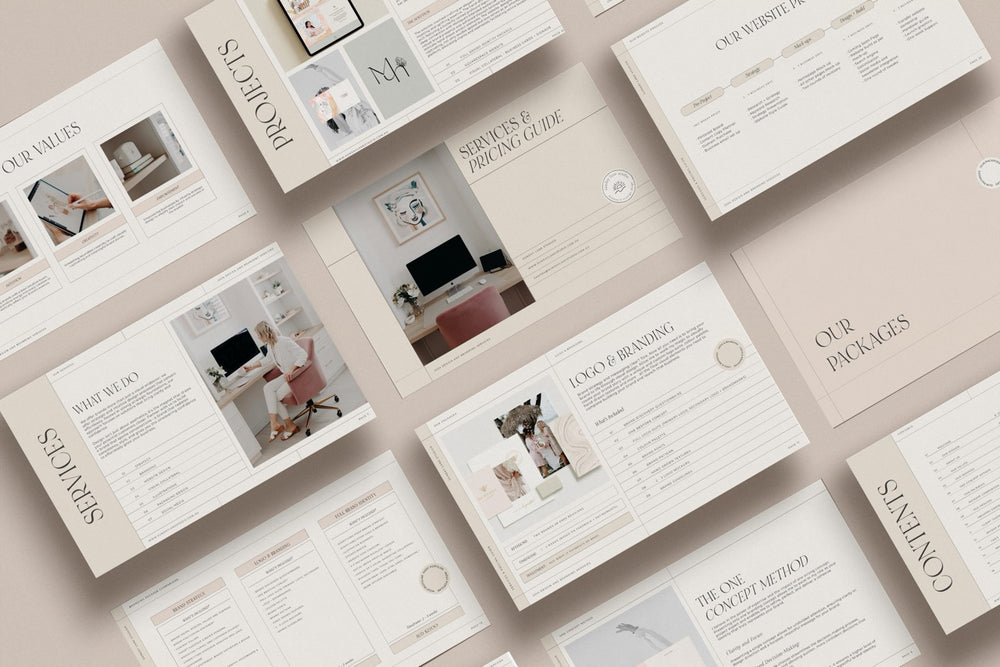 Branding Services & Pricing Template