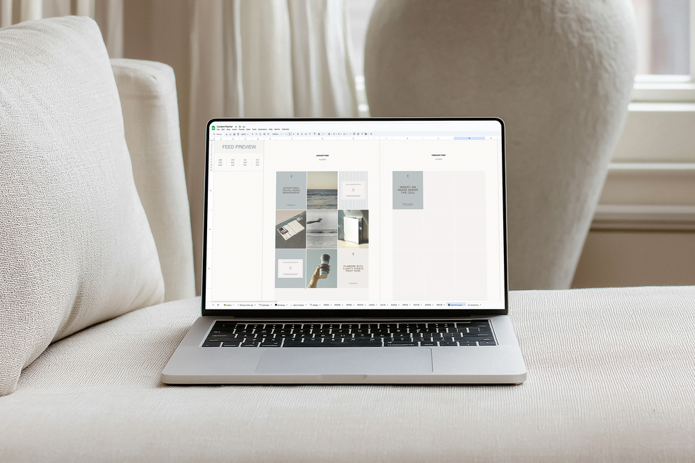 Best 2026 Social Media Content Planner with Instagram Feeds, Calendar, Monthly Planning Sheets.