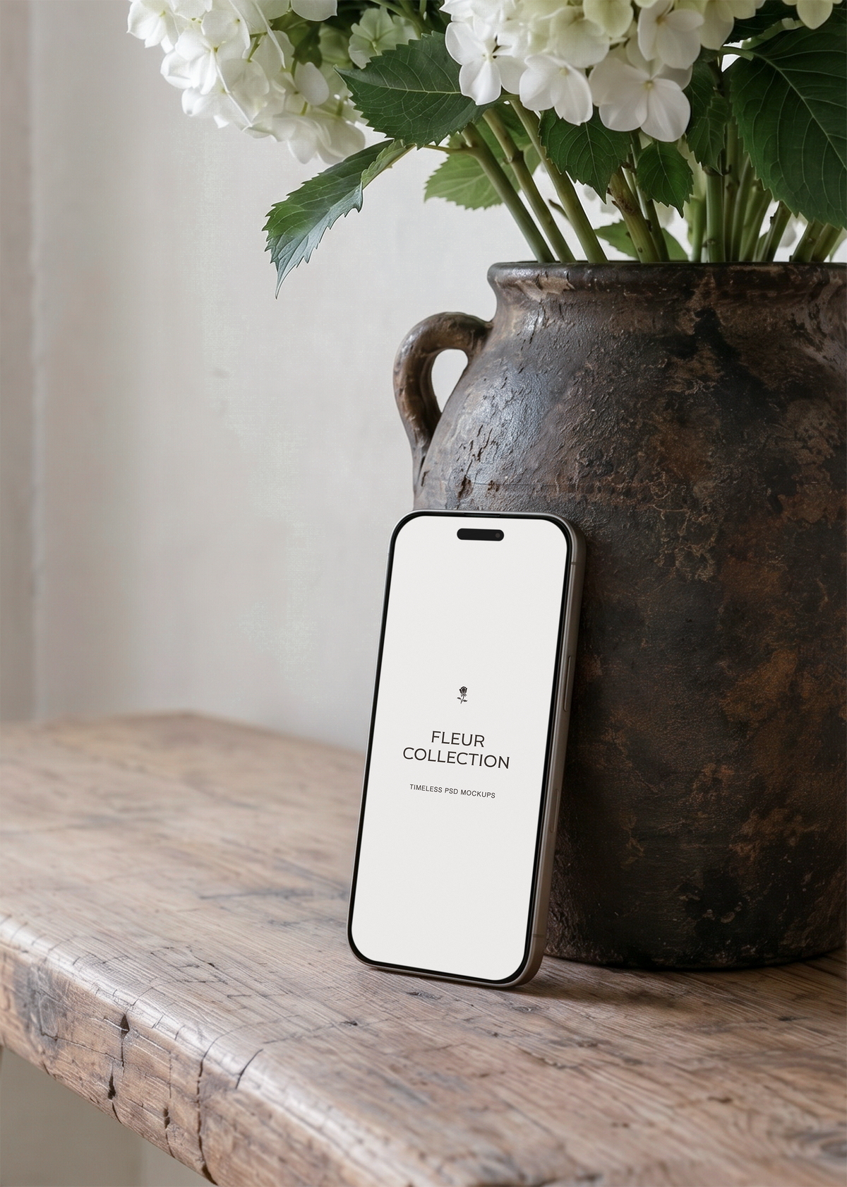 PSD mockup with minimalist aesthetic, luxury editorial setting. iPhone, stationery, and paper mockups for designers and creatives.