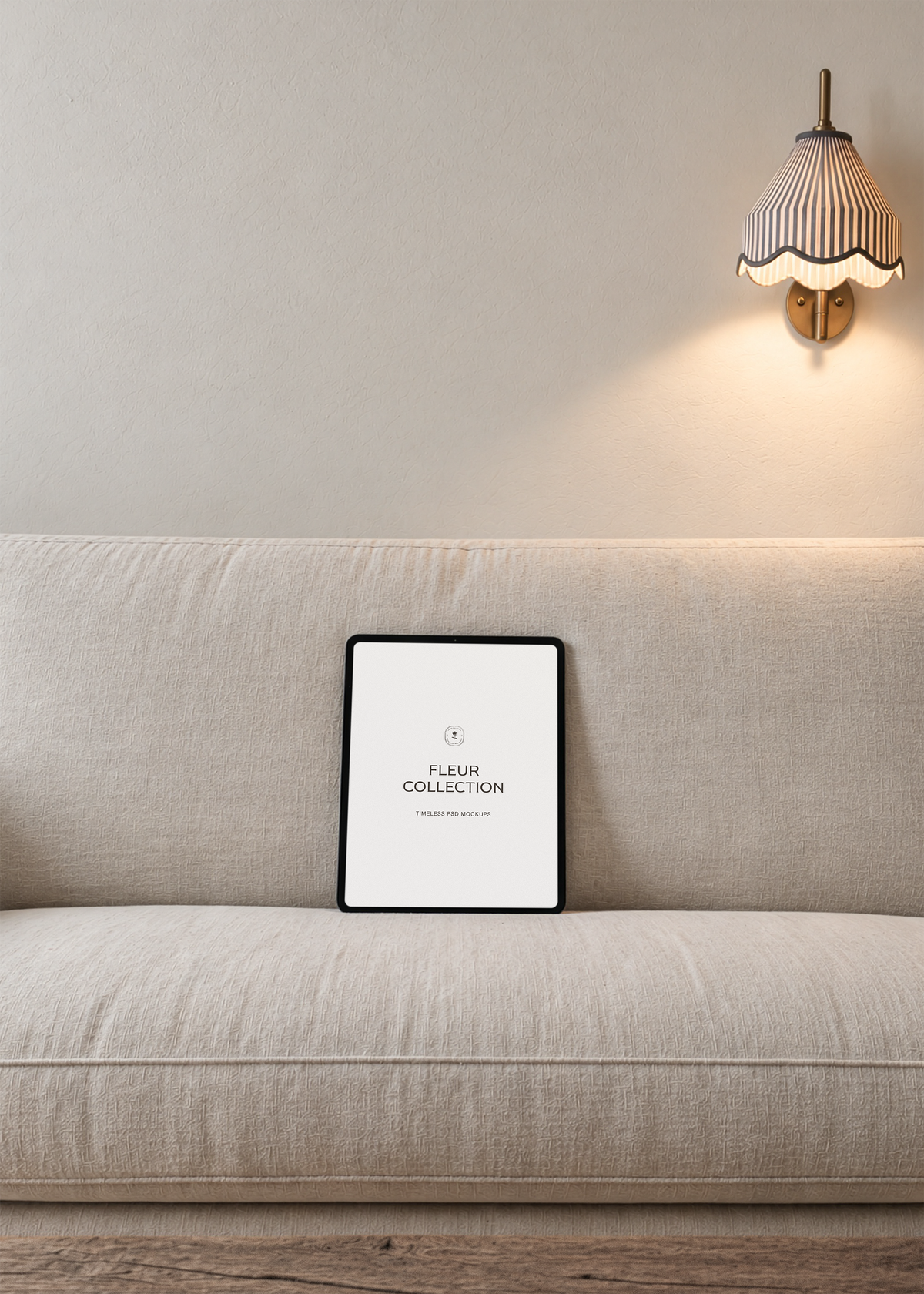 PSD mockup with minimalist aesthetic, luxury editorial setting. iPhone, stationery, and paper mockups for designers and creatives.