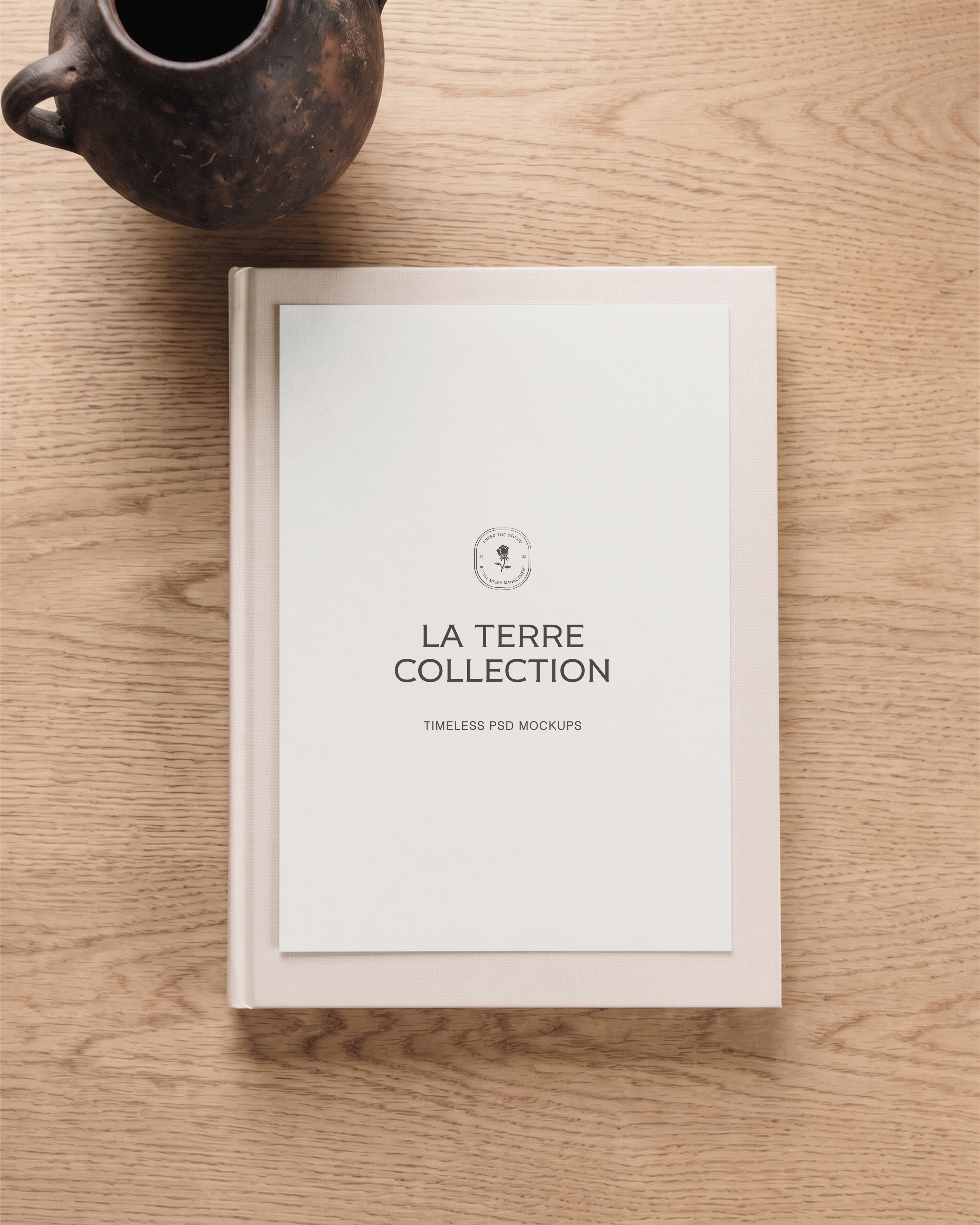 PSD mockup with minimalist aesthetic, luxury editorial setting. iPhone, stationery, and paper mockups for designers and creatives.