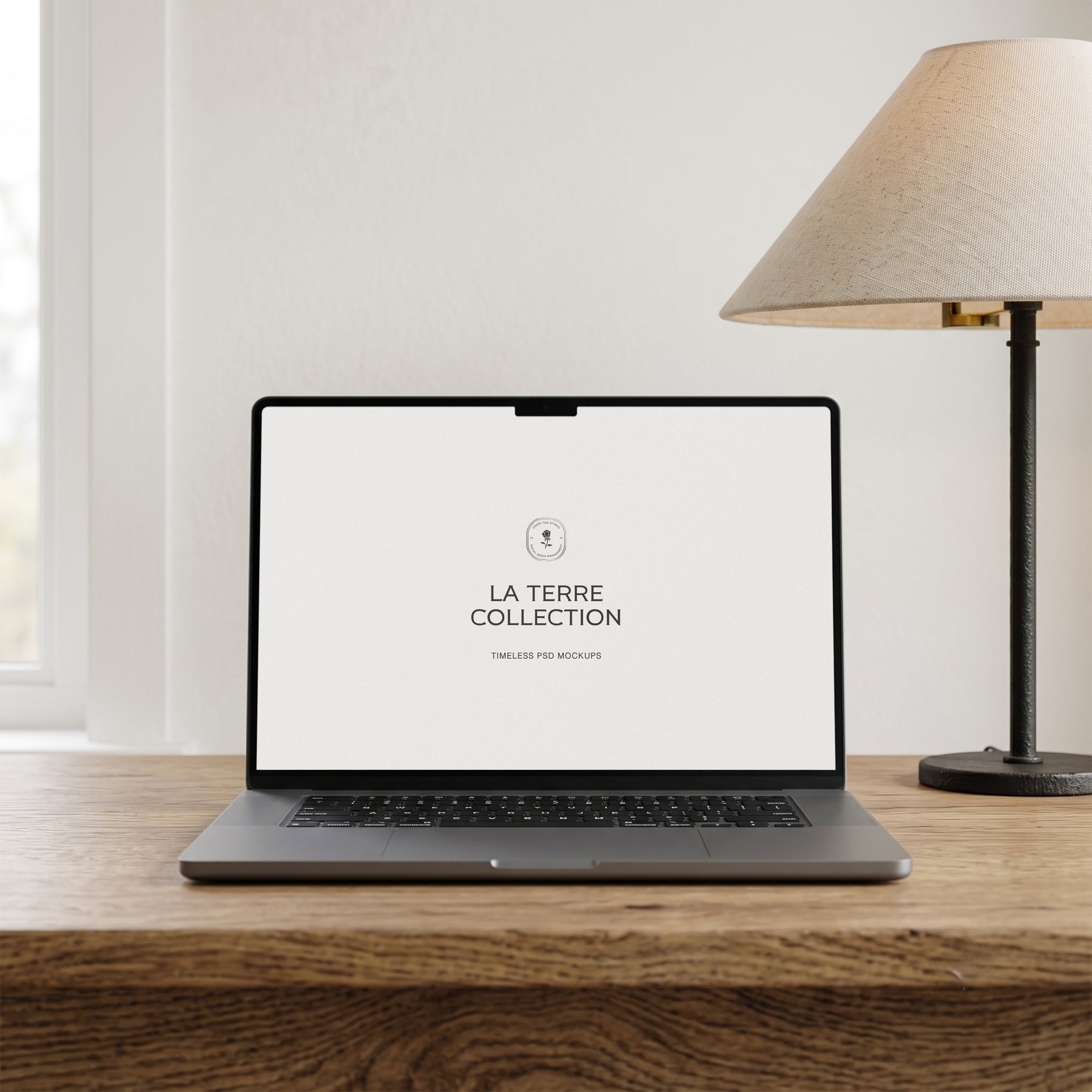 PSD mockup with minimalist aesthetic, luxury editorial setting. iPhone, stationery, and paper mockups for designers and creatives.