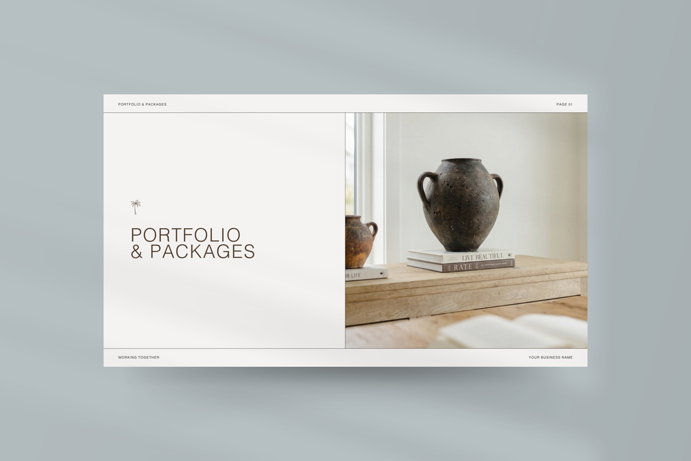 Social Media Manager template designed in Canva, including Strategy, Portfolio, and Instagram Report layouts for SMM Clients