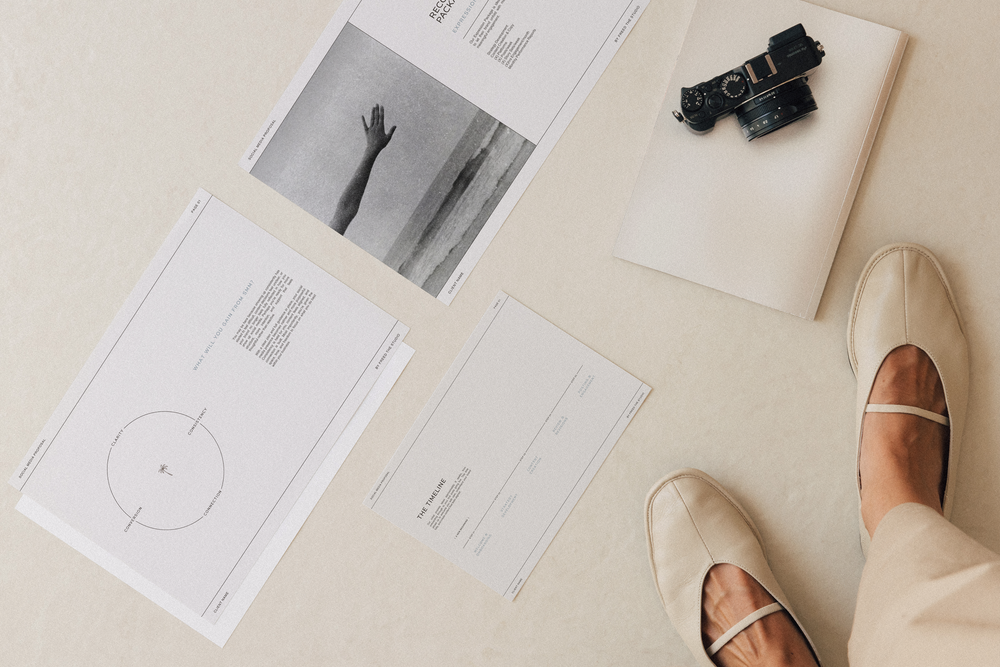 Social Media Manager template designed in Canva, including Strategy, Portfolio, and Instagram Report layouts for SMM Clients.